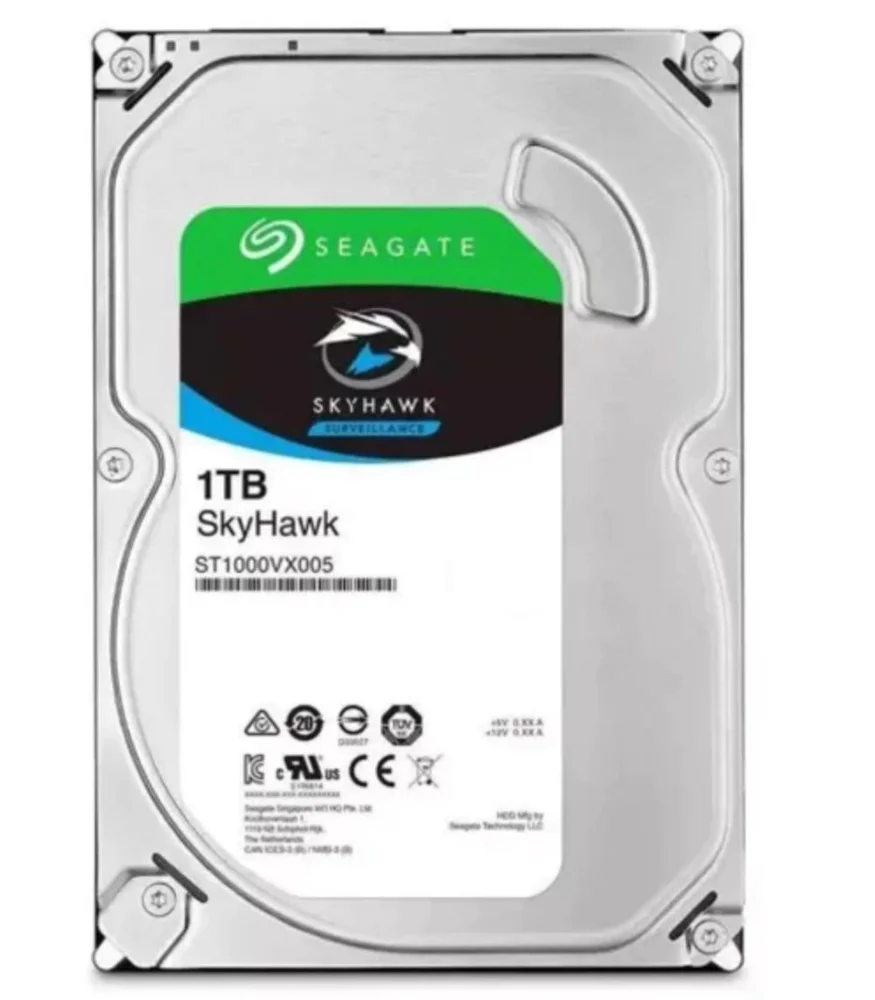 Hd Interno 1TB Seagate Skyhawk Compativel Dvr Nvr Cftv Hd Interno 1TB Seagate Skyhawk Compativel Dvr Nvr Cftv