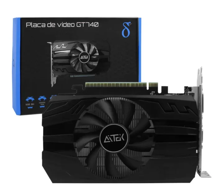 Placa de Vídeo GT740 | 4GB DDR5| HDMI VGA DVI PCIe 4