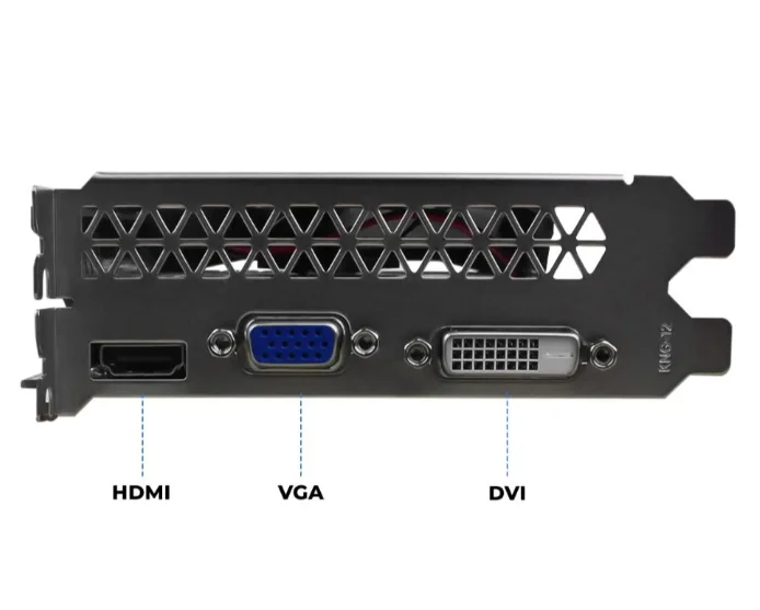 Placa de Vídeo GT740 | 4GB DDR5| HDMI VGA DVI PCIe 5
