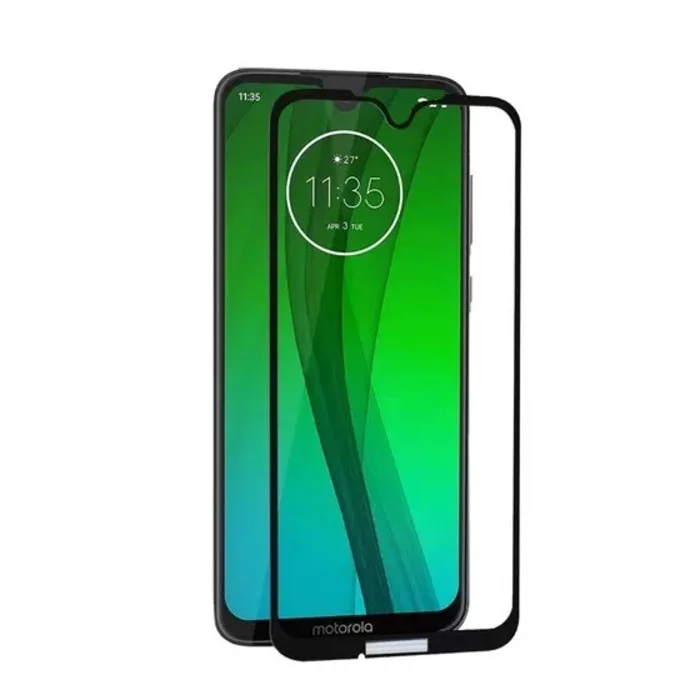 Imagem 3 de 5 do produto Película De Vidro 3d Para Moto G7 / Moto G7 Plus Tela Toda