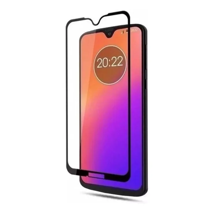 Imagem 5 de 5 do produto Película De Vidro 3d Para Moto G7 / Moto G7 Plus Tela Toda
