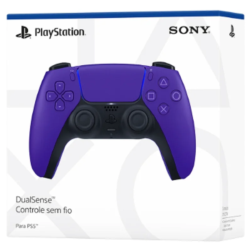 Imagem 2 de 5 do produto Controle Sony Dualsense Playstation 5, Sem Fio, Galactic Purple - Ps5