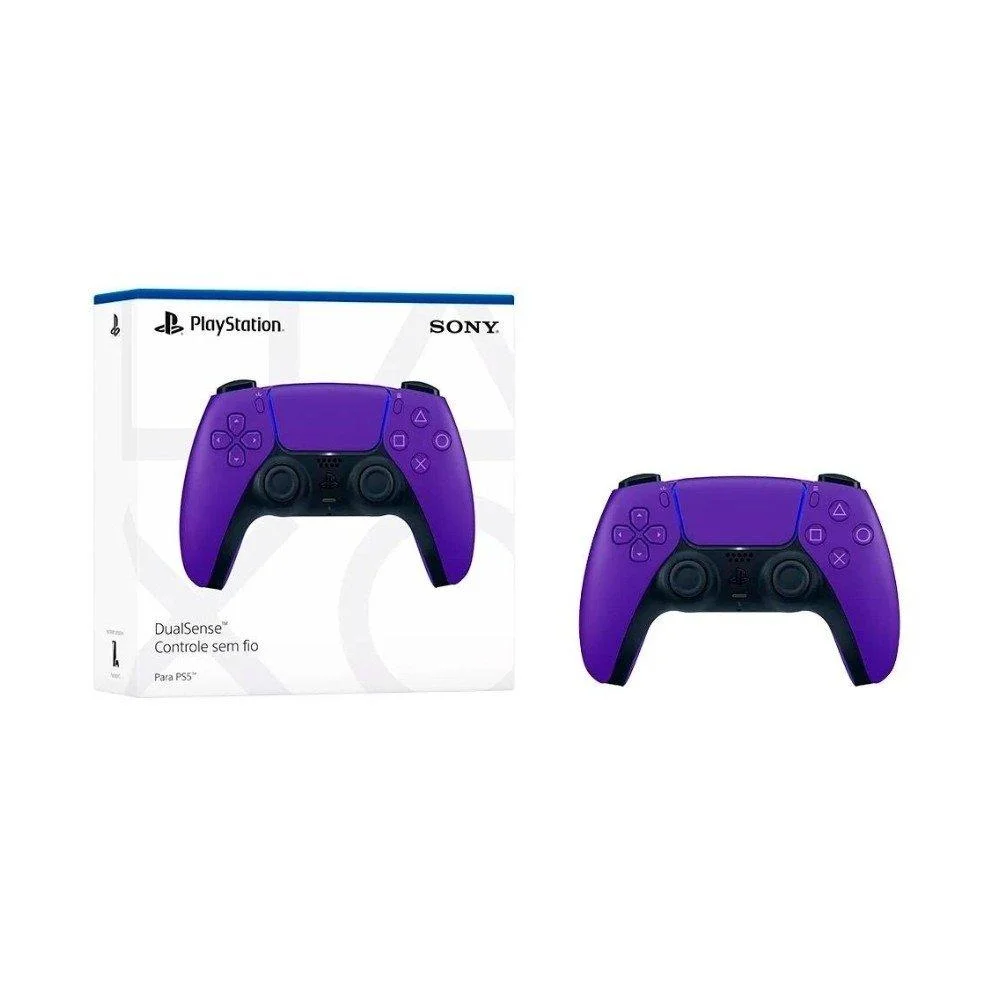 Imagem 4 de 5 do produto Controle Sony Dualsense Playstation 5, Sem Fio, Galactic Purple - Ps5
