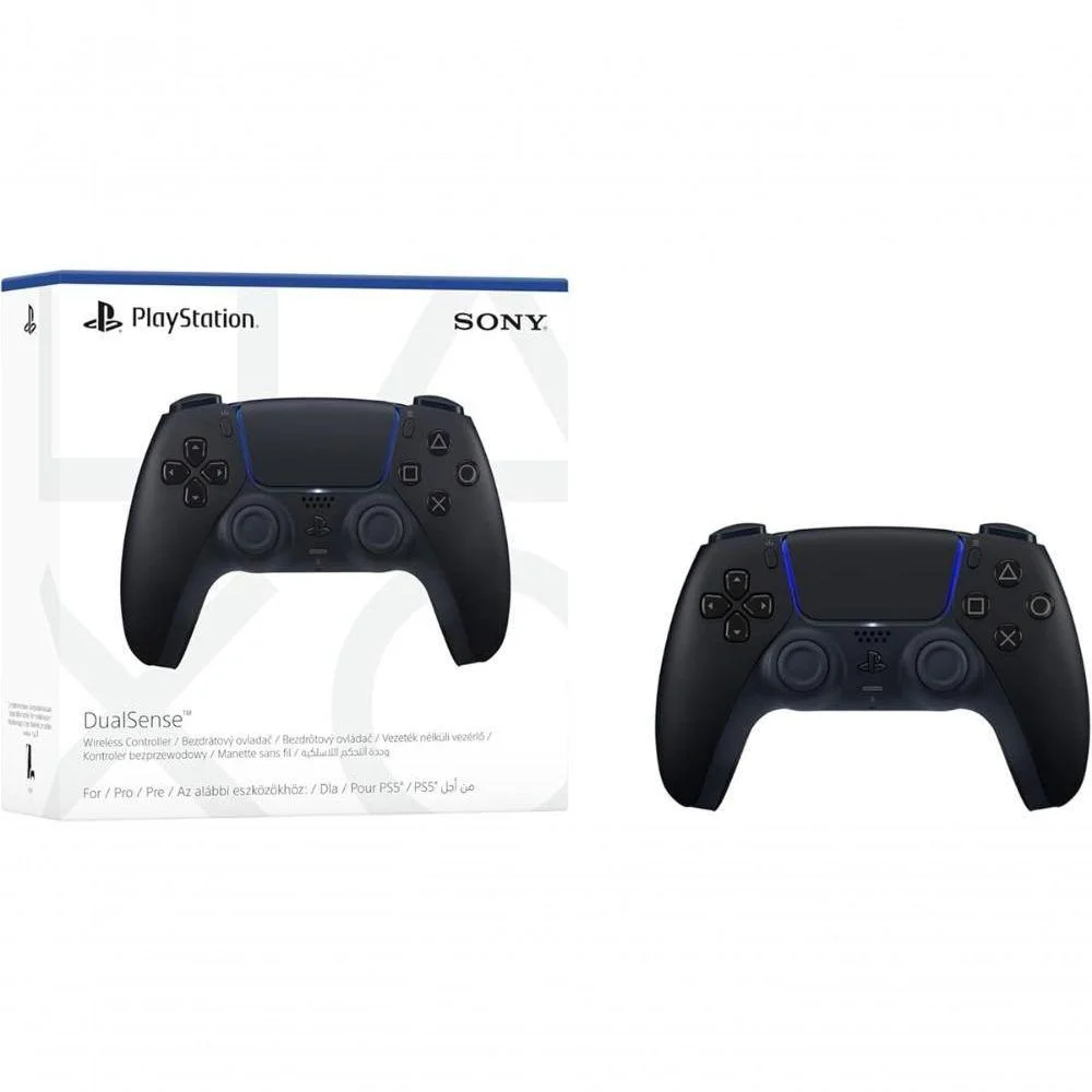 Imagem 3 de 5 do produto Controle Sony Dualsense Playstation 5, Sem Fio, Midnight Black - Ps5