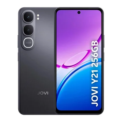Smartphone Jovi Y21, 256gb, 4gb, Tela 6,68", Câmera 50mp, Preto  Jovi