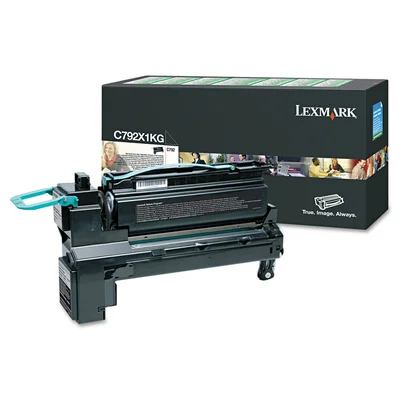 Toner Lexmark C792x1kg Preto C792 | Lexmark C792e C792dhe X792dte X792dtme