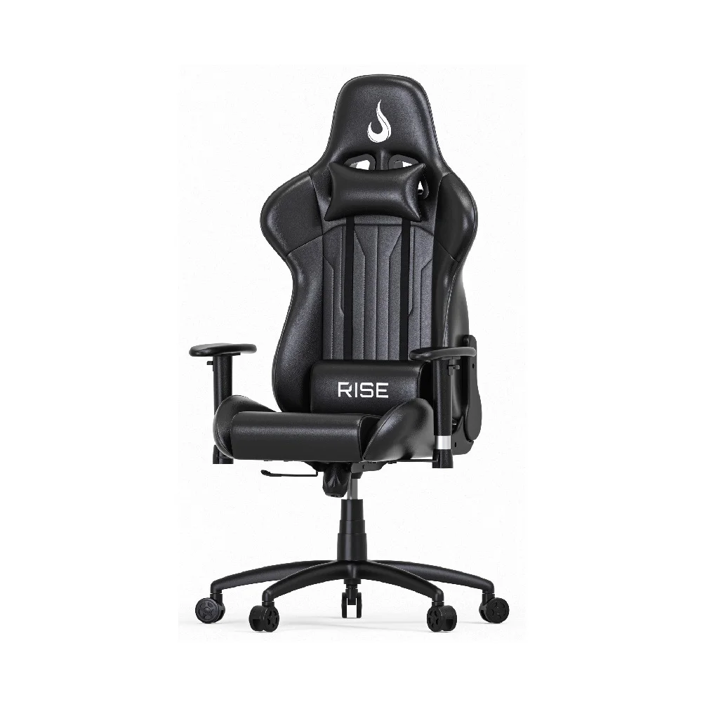 Cadeira Gamer Rise Mode Z3, Ângulo Ajustável, Braço 2D, Preto - RM-CG-03-BK Cadeira Gamer Rise Mode Z3, Ângulo Ajustável, Braço 2D, Preto - RM-CG-03-BK
