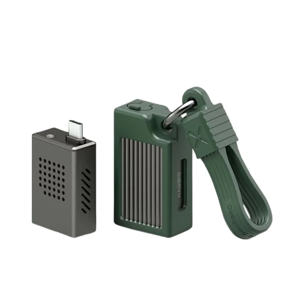 Hagibis SSD 2230 M2 Nvme SSD Com Ventilador Usb 32 Verde