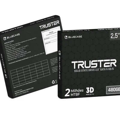 SSD 2,5" 480GB Sata3 Bluecase Truster