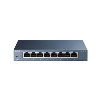 Switch Tp-link 8pt Tl-sg108(br) 10/100/1000 Gigabit