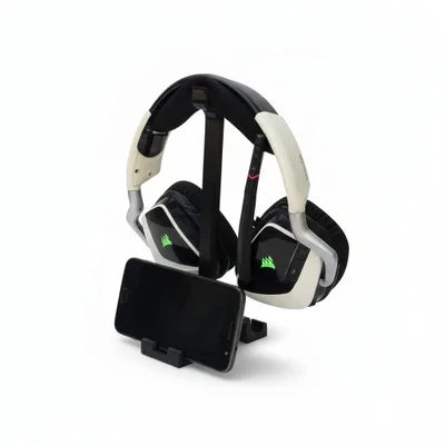 Suporte Headset Com Apoio Celular Para Mes