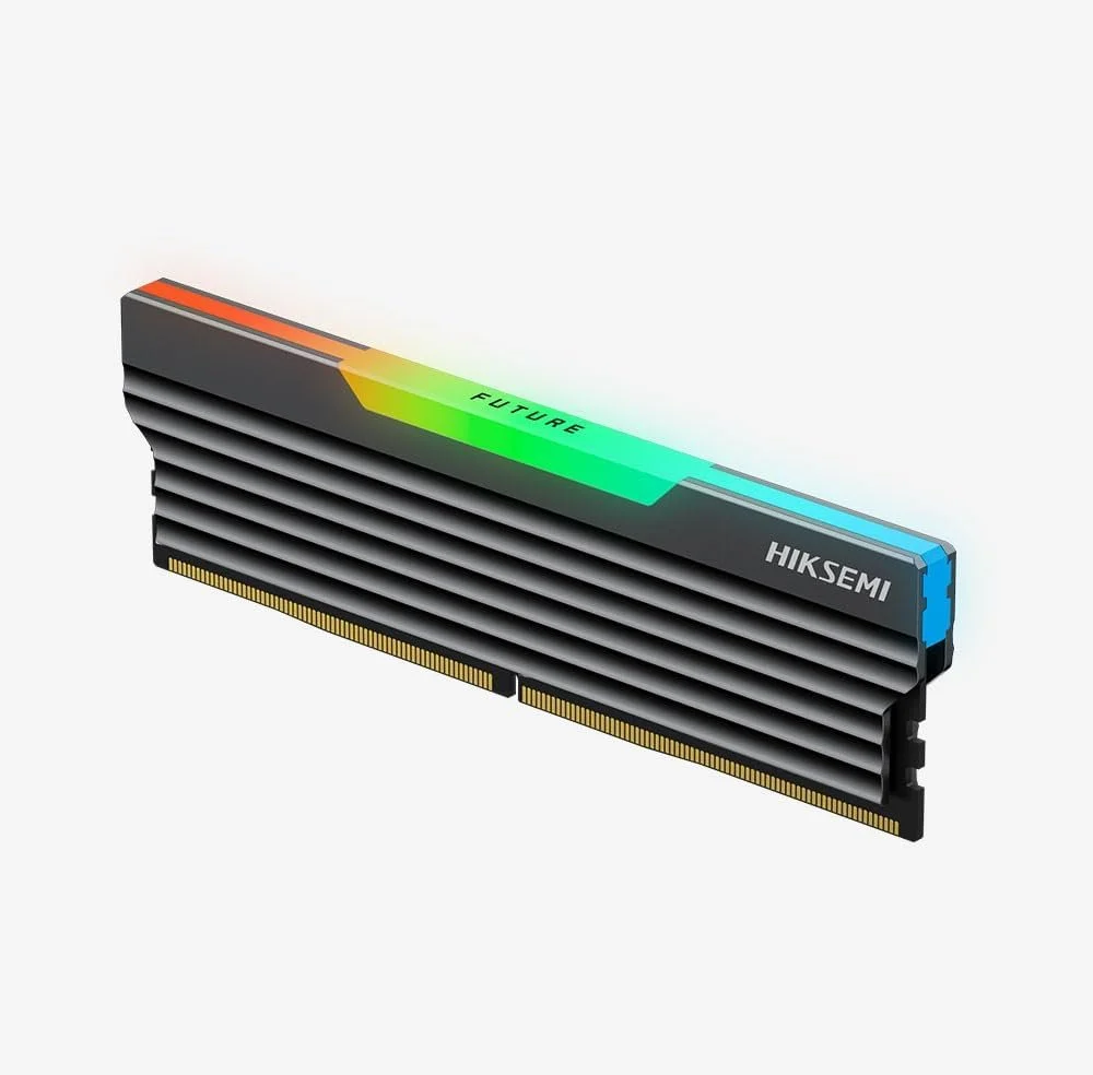 Imagem 4 de 4 do produto Memória 16gb Ddr4 Hiksemi Future RGB 3200mhz Preta RGB