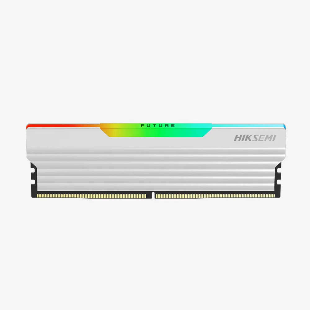 Memoria 8GB Ddr4 3200mhz Hiksemi Future RGB Branco Hsc408u32f4 8g