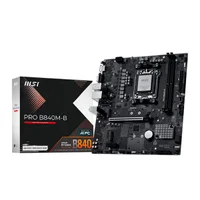 Placa Mae Msi Pro B840m-b - Amd Ryzen Am5 - Ddr5 - Matx - M.2 Nvme - Vga/hdmi 2