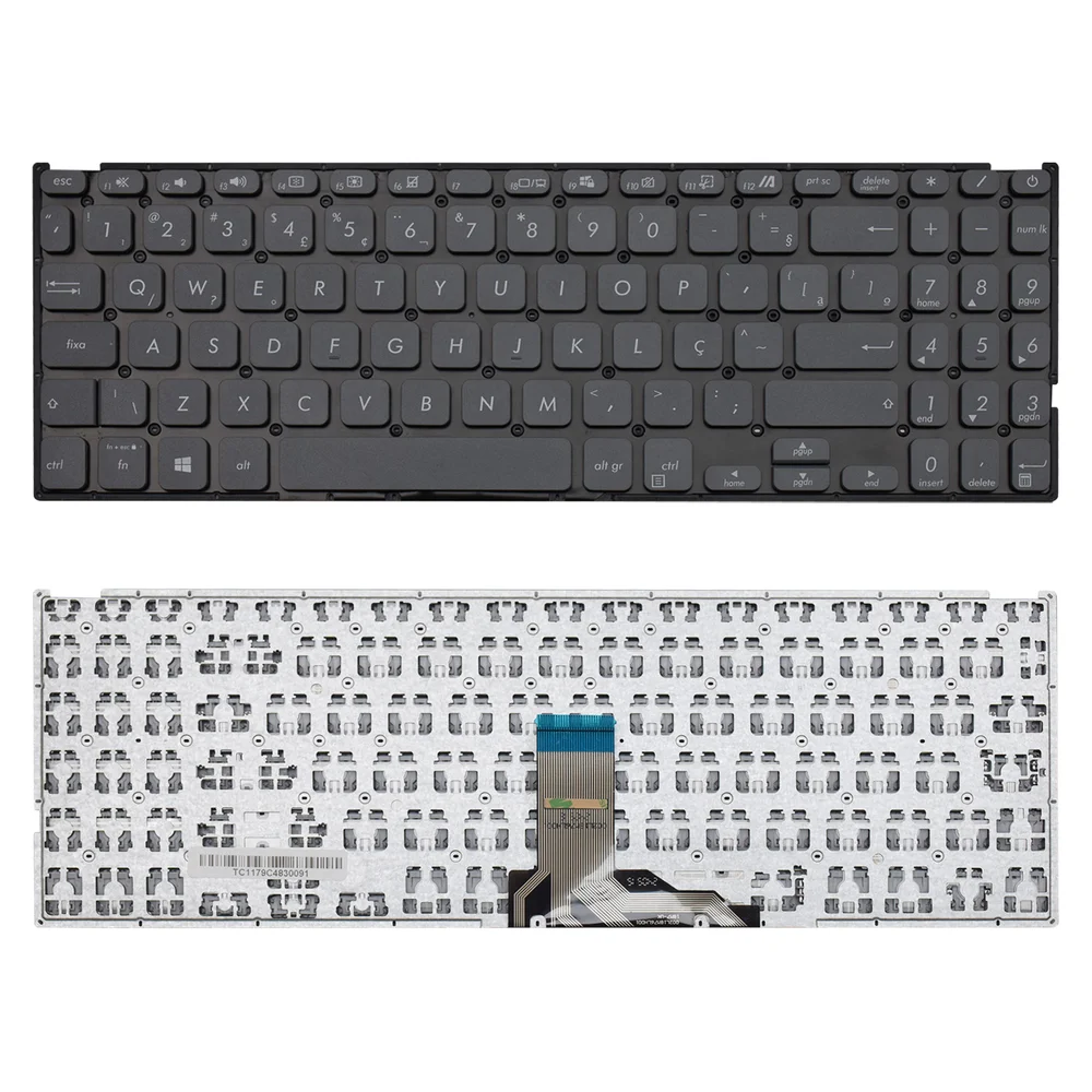 Teclado Para Notebook Asus Vivobook X515ka-ej303ws Cinza