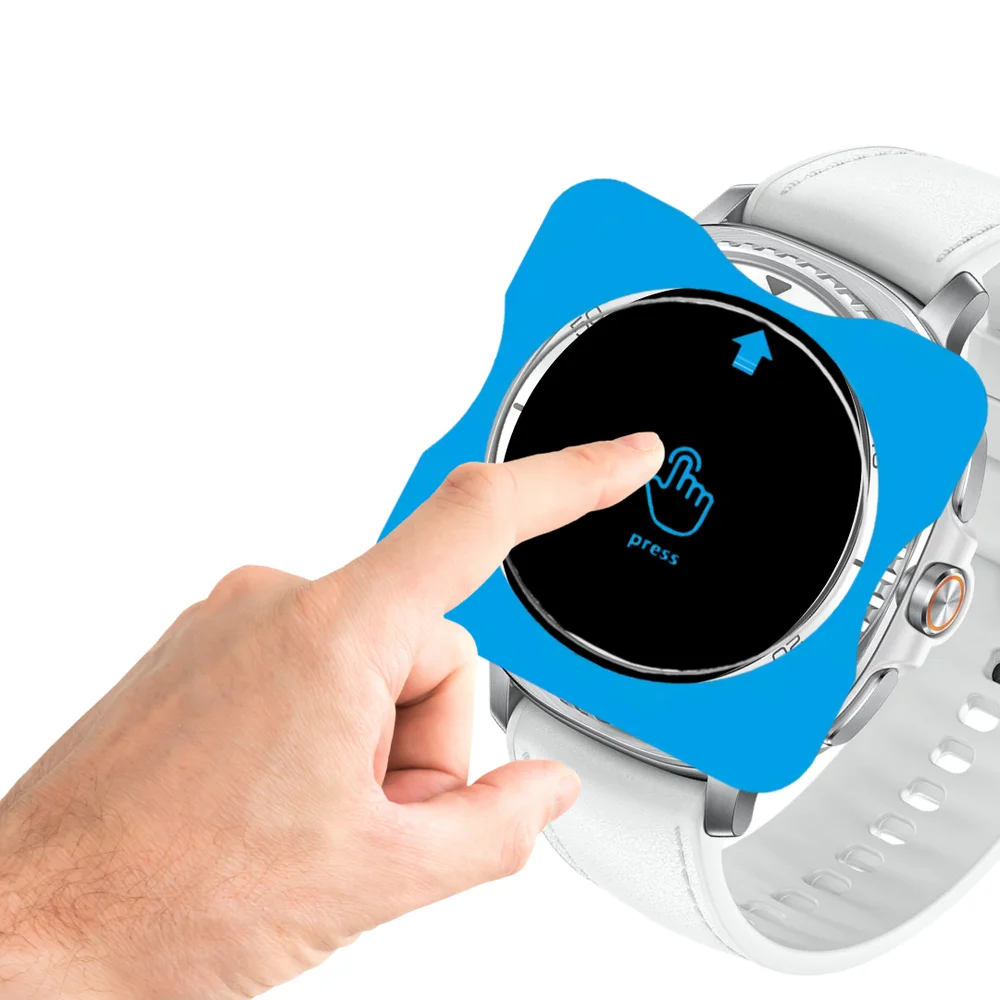 Imagem 2 de 5 do produto Kit Capa Prata E Película Para Galaxy Watch 8 Classic