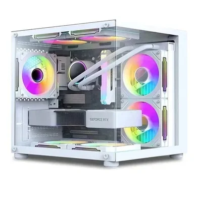 PC Gamer Branco Intel i7 Placa De Vídeo Gt 730 4gb Memoria Ram 16gb SSD 240GB