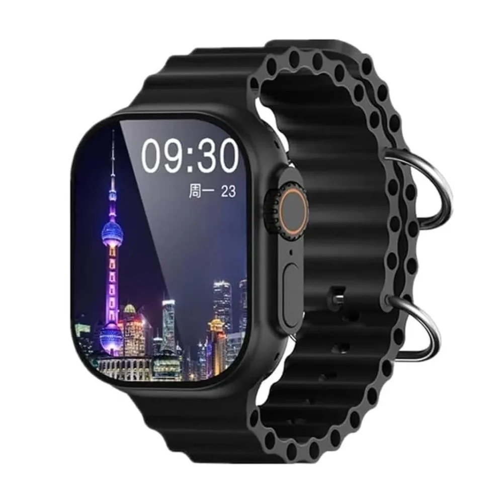 Imagem 3 de 5 do produto Relógio Smartwatch T900 Ultra 49mm Nfc + 2 Pulseiras Preto