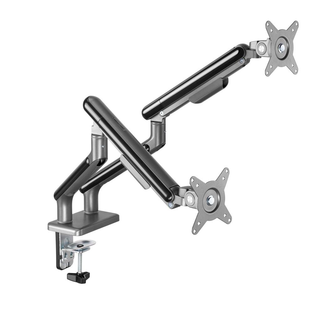 Suporte Monitor Articulado Elements Aice Duplo - Preto