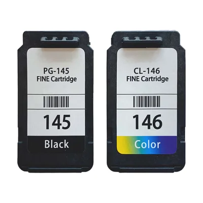 Kit Cartuchos Compatíveis Canon Pg-145xl Cl-146xl Preto/tricolor Canon Pixma