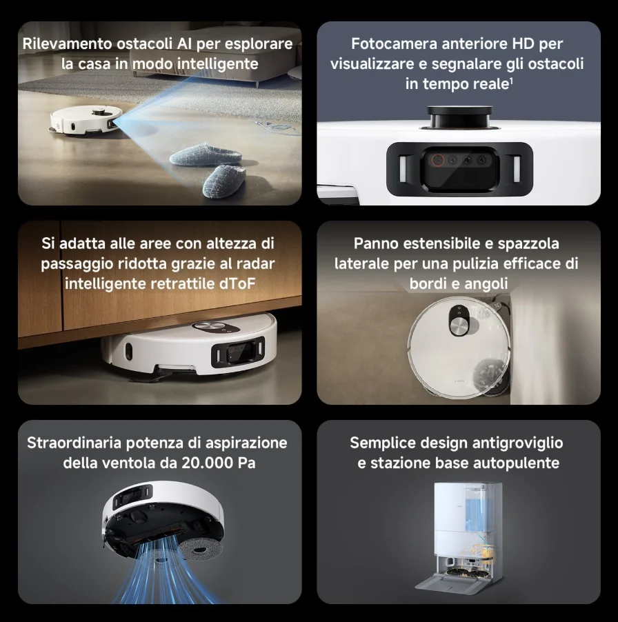 Robo Aspirador Xiaomi Robot Vacuum 5 Pro 220v Robô Aspirador De Pó Com Função De Esfregão Radar... 7