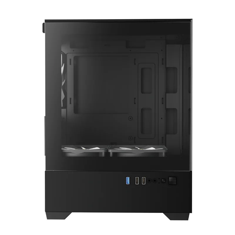 Imagem 5 de 5 do produto Gabinete Gamer Gamdias Aura Gc9m Elite 3 Fans S/fonte Micro Atx Preto