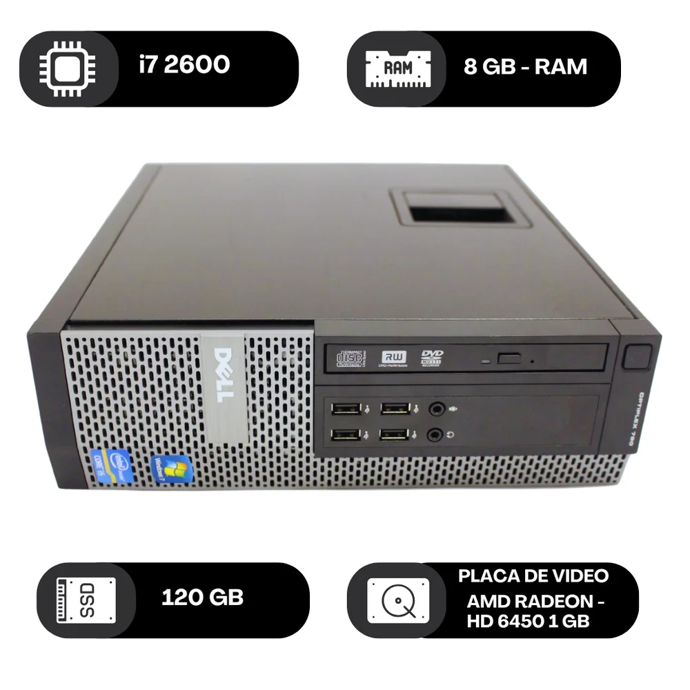 ハイスペックDell OptiPlex790 Core i7 _10GBメモリ Produtos com até 15 OFF no PIX KaBuM