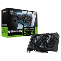Placa De Vídeo Msi Geforce RTX 5050 Gaming Oc, 8GB, Gddr6, PCie 4.0, 912-v538-009
