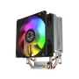 Cooler Para Processador PCyes Tundra 90 Black Vulcan LED Rainbow Tdp 115w - Actbka90