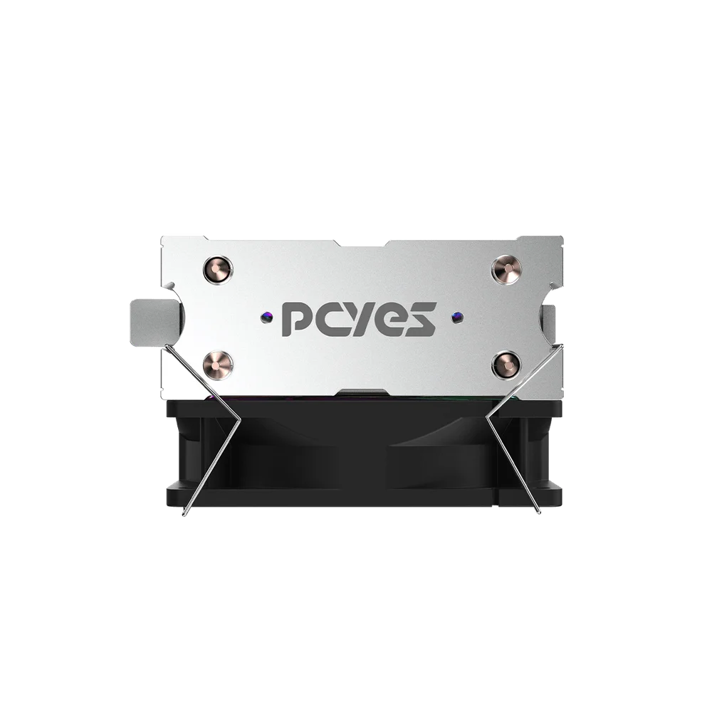 Cooler Para Processador PCyes Tundra 90 Black Vulcan LED Rainbow Tdp 115w - Actbka90