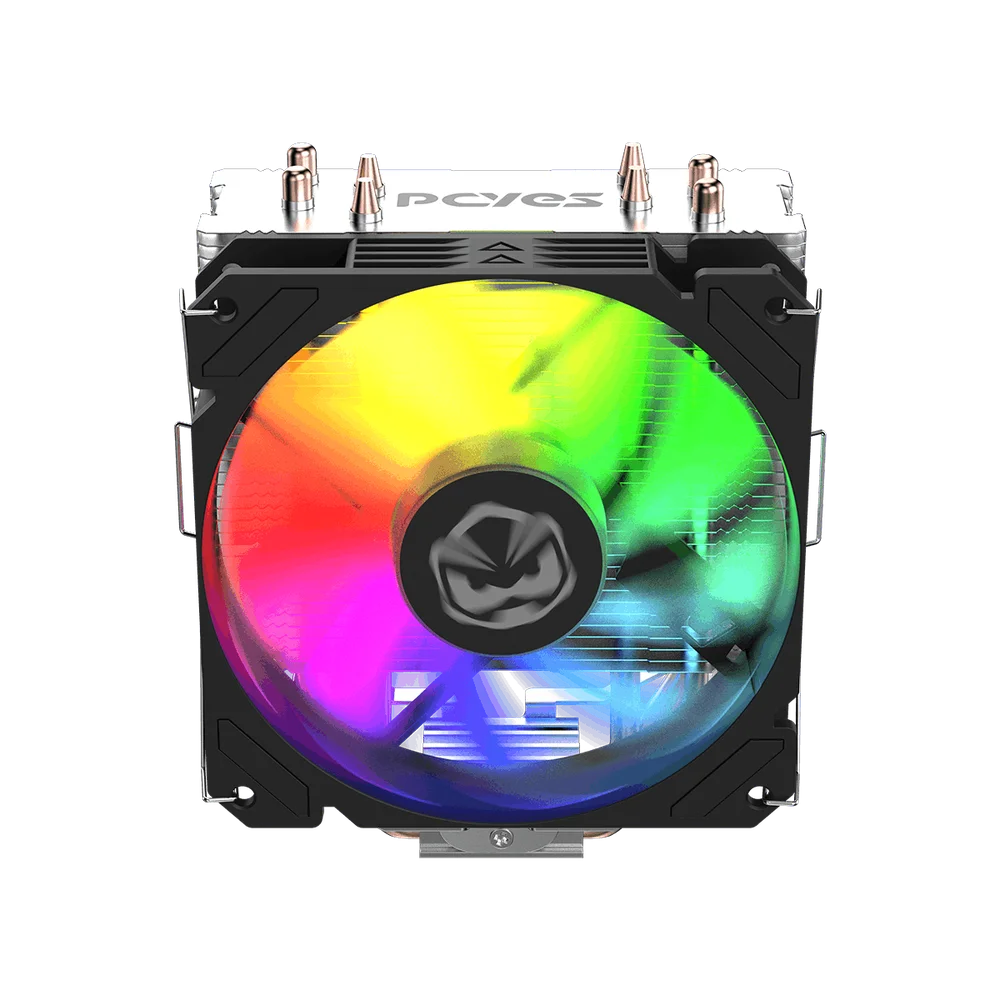 Cooler PCyes Tundra Rainbow Para Processador (cpu) | Tdp 160w | Actbka 5