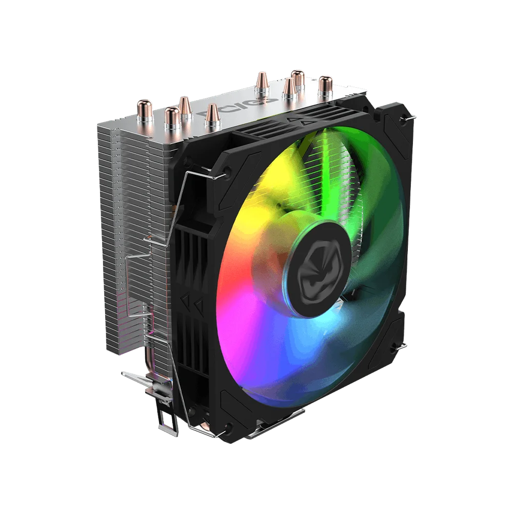 Cooler PCyes Tundra Rainbow Para Processador (cpu) | Tdp 160w | Actbka 6