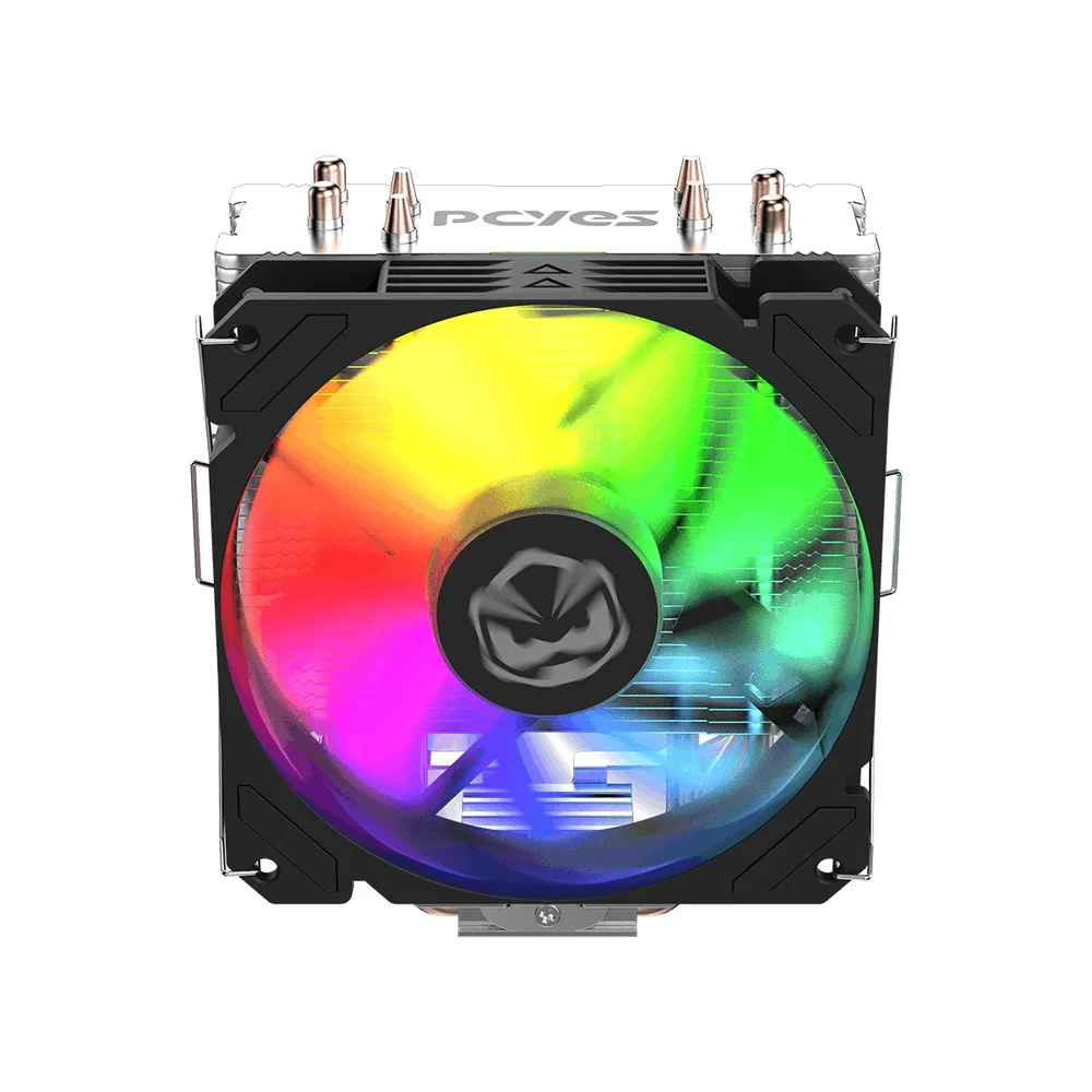 Cooler PCyes Tundra Rainbow Para Processador (cpu) | Tdp 160w | Actbka Cooler PCyes Tundra Rainbow Para Processador (cpu) | Tdp 160w | Actbka