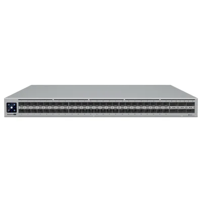 Switch Ubiquiti Gerenciável L3 48 Portas Sfp28 De 25gb + 06 Qsfp28 De 100gb - Ecs-aggregation-br