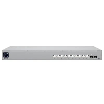 Switch Ubiquiti Gerenciável L3 10 Portas 10gbe+ 02 Sfp+ De 10gb Usw-pro-xg-10-poe-br