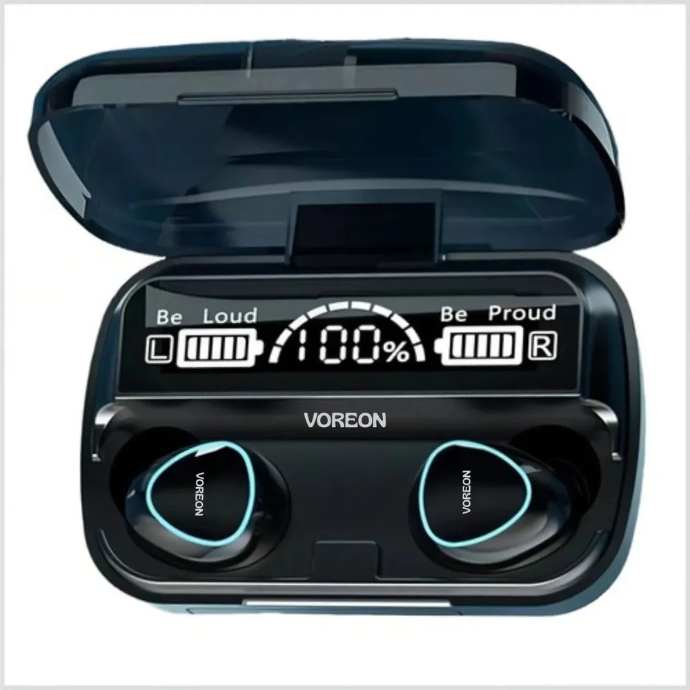 Imagem 3 de 4 do produto Fone De Ouvido Hold On Sem Fio M10 Tws Bluetooth 5.1 Com Microfone Preto Resistente E Água