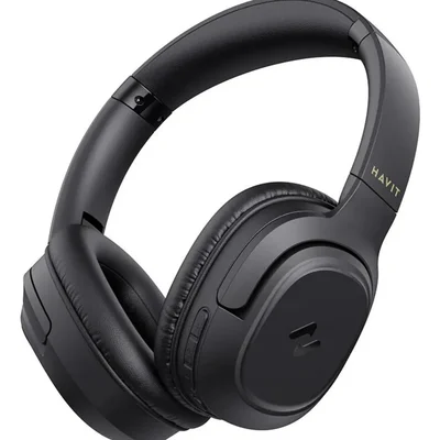 Fone Bluetooth Havit H612bt Pro Cancelamento De Ruído Ativo 50h Bateria Modo Gamer Baixa Latência