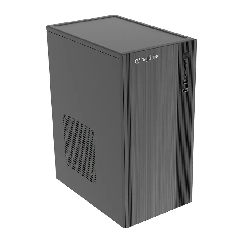Imagem 2 de 5 do produto Gabinete Keytime Smartcase S/fan C/fonte 200w C/cabo De Força Micro-atx Preto - Kyt00043