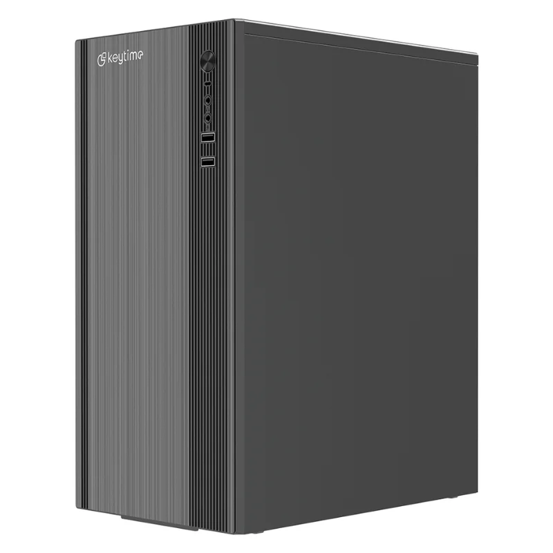 Imagem 3 de 5 do produto Gabinete Keytime Smartcase S/fan C/fonte 200w C/cabo De Força Micro-atx Preto - Kyt00043