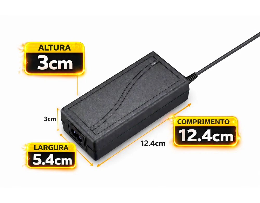 Carregador 9v 5a Alta Potência Plug 5.5x2.1mm