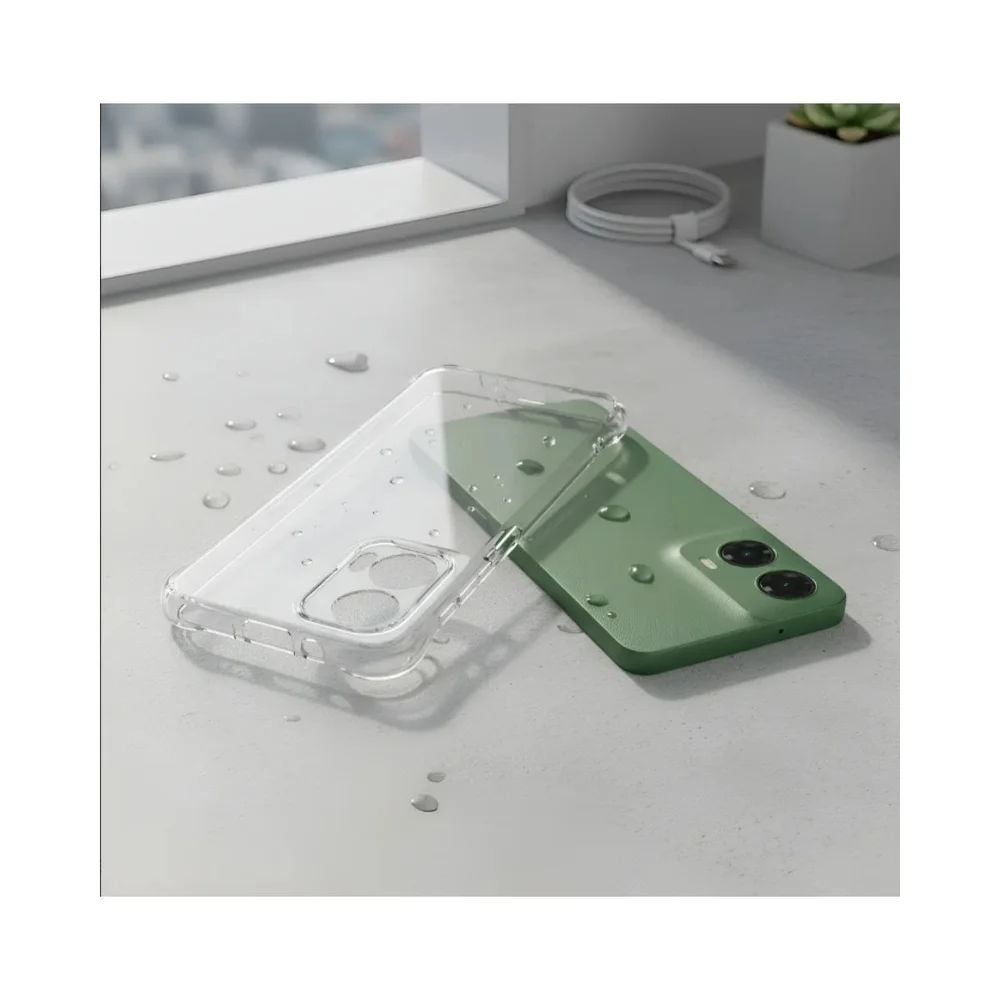 Imagem 2 de 4 do produto Capinha Para Moto G35 Antishock Silicone Transparente