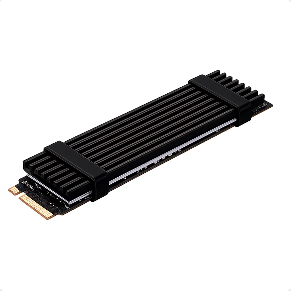 Dissipador SSD M.2 2280 Nvme/ngff 3mm Black + Thermal Pad