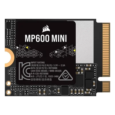 SSD M.2 1TB Corsair Mp600 Mini Nvme - Leitura 7.000mb/s - Gravação 6.200mb/s - Cssd-f1000gbmp600mnr2