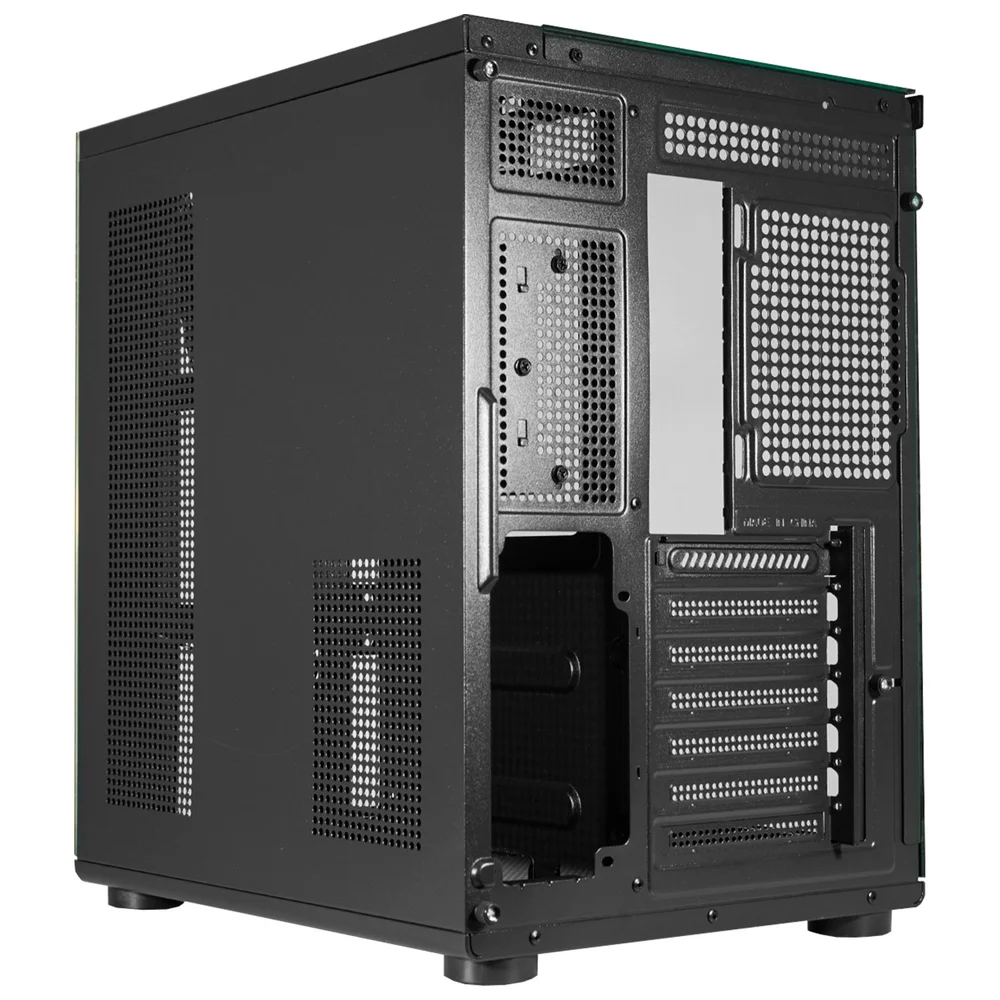 Imagem 5 de 5 do produto Gabinete Gamer Aquário K-mex Cg-01p4 - Vidro Temperado - Micro Atx - Preto - Cg01p4rh001cbox