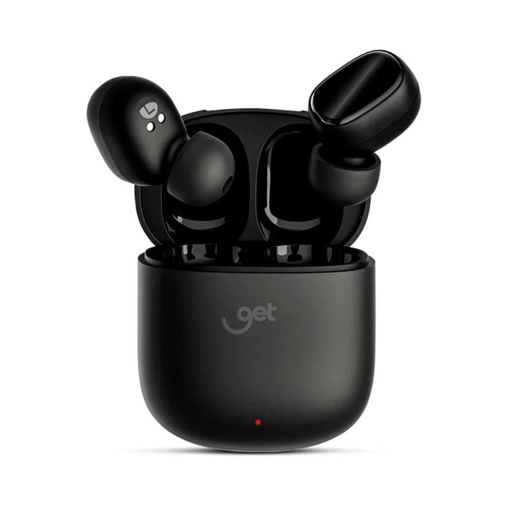 Fone De Ouvido Bluetooth Earbud Get Tws Drop - Resistente A Respingos - Carregamento Rápido - Preto