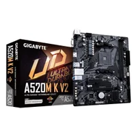Gigabyte A520m K V2 (am4 - Ddr4 5100 O.c) - Chipset Amd A520 - Usb 3.2 - Slot M.2 - Micro Atx 2