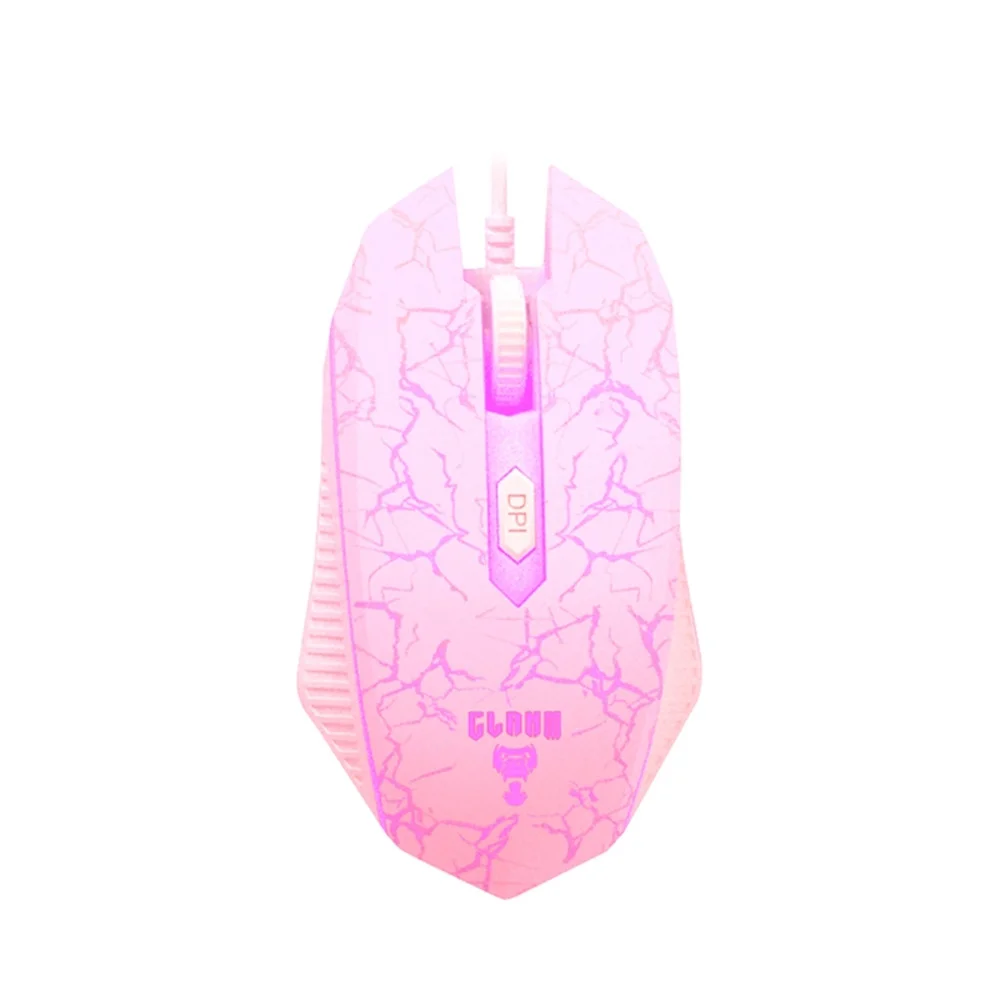 Imagem 5 de 5 do produto Kit Gamer Rosa - Teclado, Mouse, Mousepad E Headset