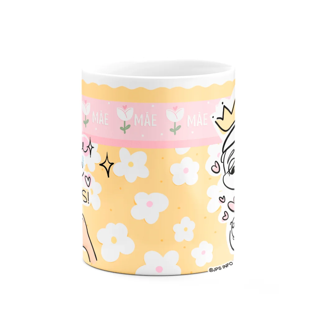 Imagem 2 de 3 do produto Caneca Mães - Ser Mãe É Uma Benção De Deus