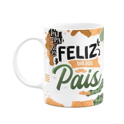 Caneca Dos Pais - Feliz Dia Dos Pais - 325ml