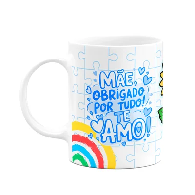 Caneca Mães - Mães Atípicas - Amor Acima De Tudo - Mughouse